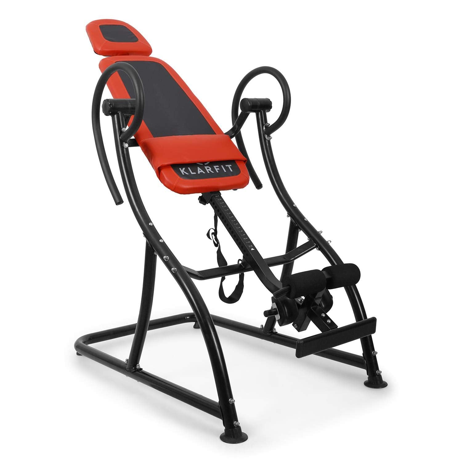 Klarfit Relax Zone Comfort Inversionsbank - verstellbare Streckbank, Inversionstrainer zur Streckung der Wirbelsäule, bis 150kg, für alle Altersgruppen, leichte Montage